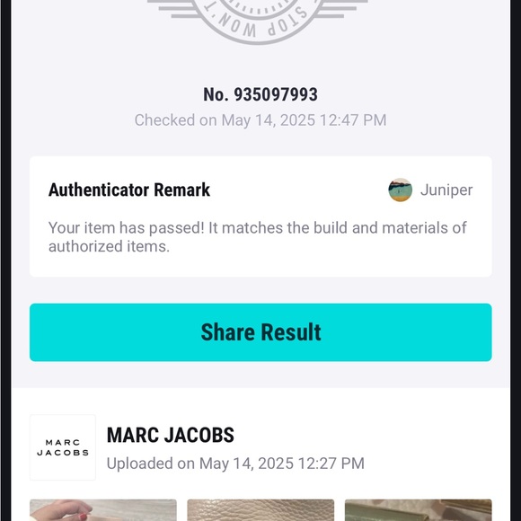 Marc Jacobs Pink Mini Bucket Bag with Gold Accents - Picture 9 of 9